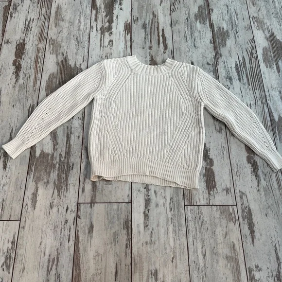 Everlane Textured Cotton Crewneck Sweater - Size XS - Picture 9 of 16